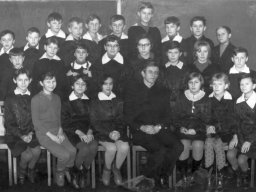 Szkoła w Zbiersku lata sześćdziesiąte